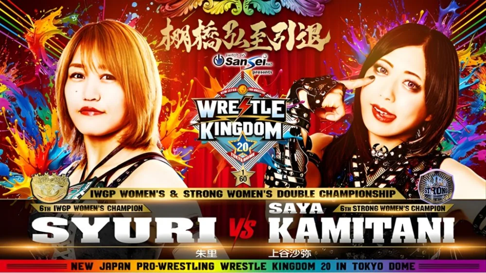 Reigning Supreme: Syuri’s Historic Double Championship Conquest at Wrestle Kingdom 20