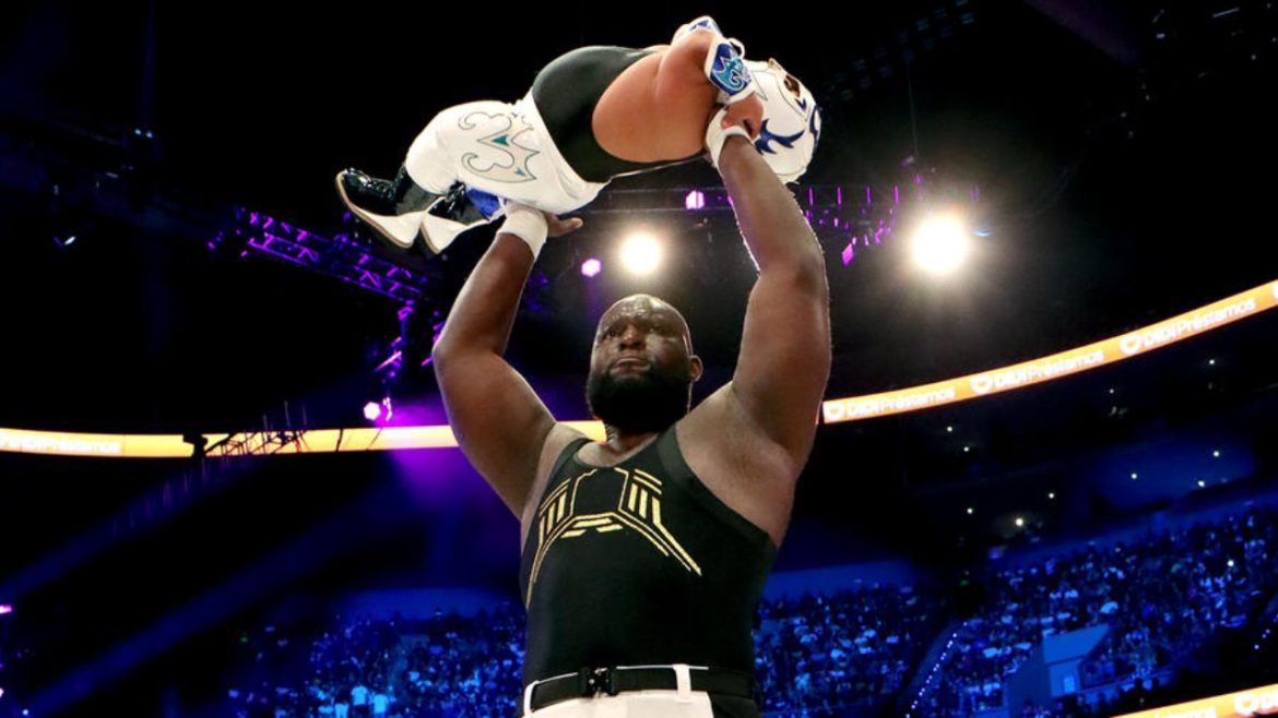 The Colossus Descends: Omos Set to Make His Mark on Lucha Libre AAA’s Landmark Fox Debut