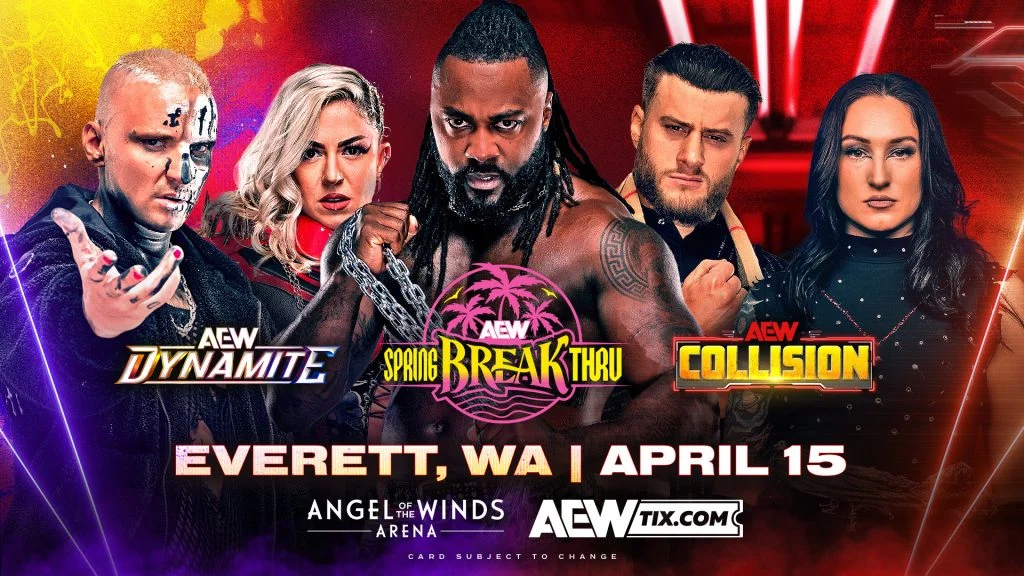 The Collision Course: AEW’s Spring Offensive in Everett Unveiled