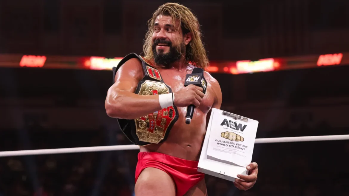 The Champion’s Vow: Andrade El Idolo’s Unwavering Commitment to the AEW National Title Amidst World Championship Aspirations